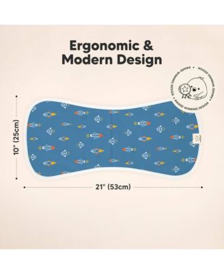 Kids 5pk Urban Burp Cloths, Organic Burping Cloth for Babies, Burp Rags