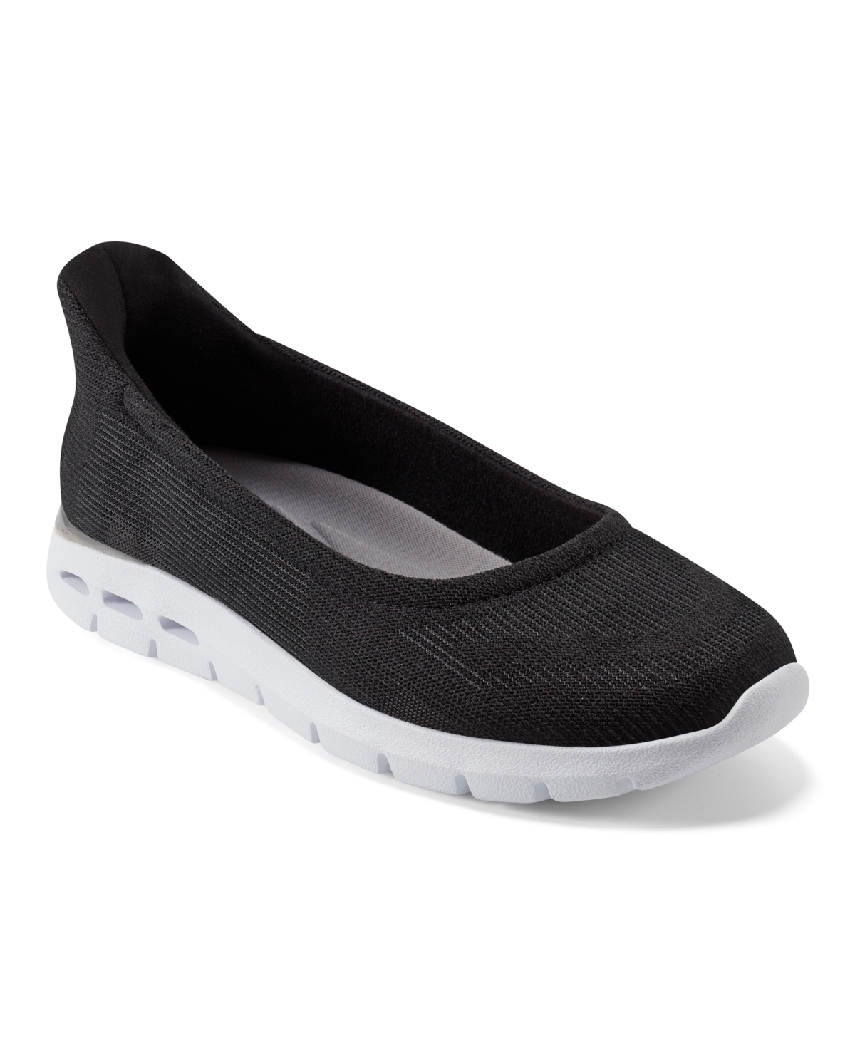 EASY SPIRIT WOMEN'S NOEMI SOEASY LIGHTWEIGHT KNIT SLIP-ON FLATS 