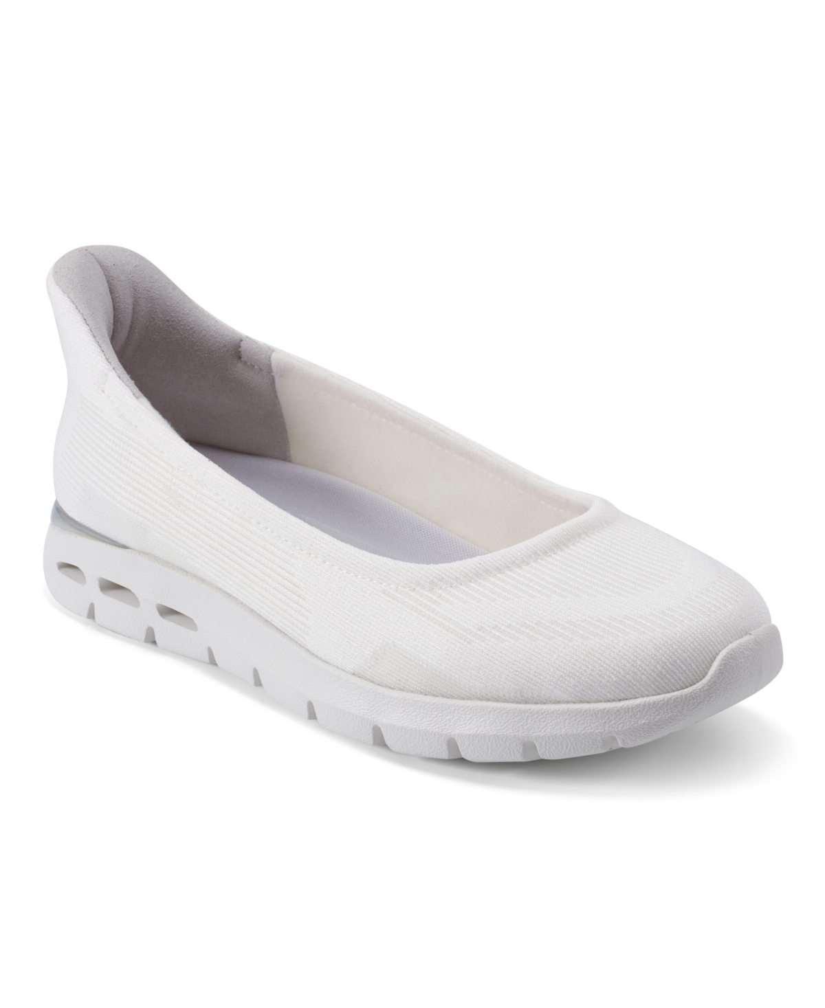 EASY SPIRIT WOMEN'S NOEMI SOEASY LIGHTWEIGHT KNIT SLIP-ON FLATS 