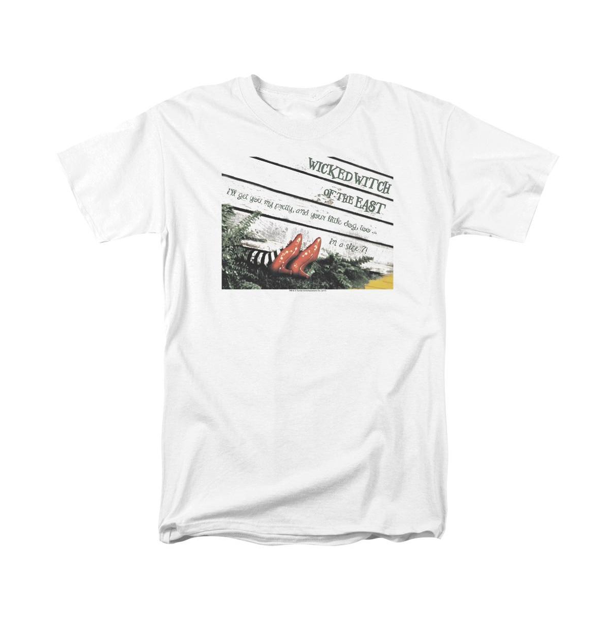 Mens Size 7 Short Sleeve Adult Tee / T-Shirt - White