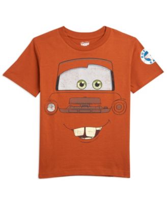 Toddler Boys Disney Pixar Tow Mater Lightning McQueen 3 Pack T-Shirts to