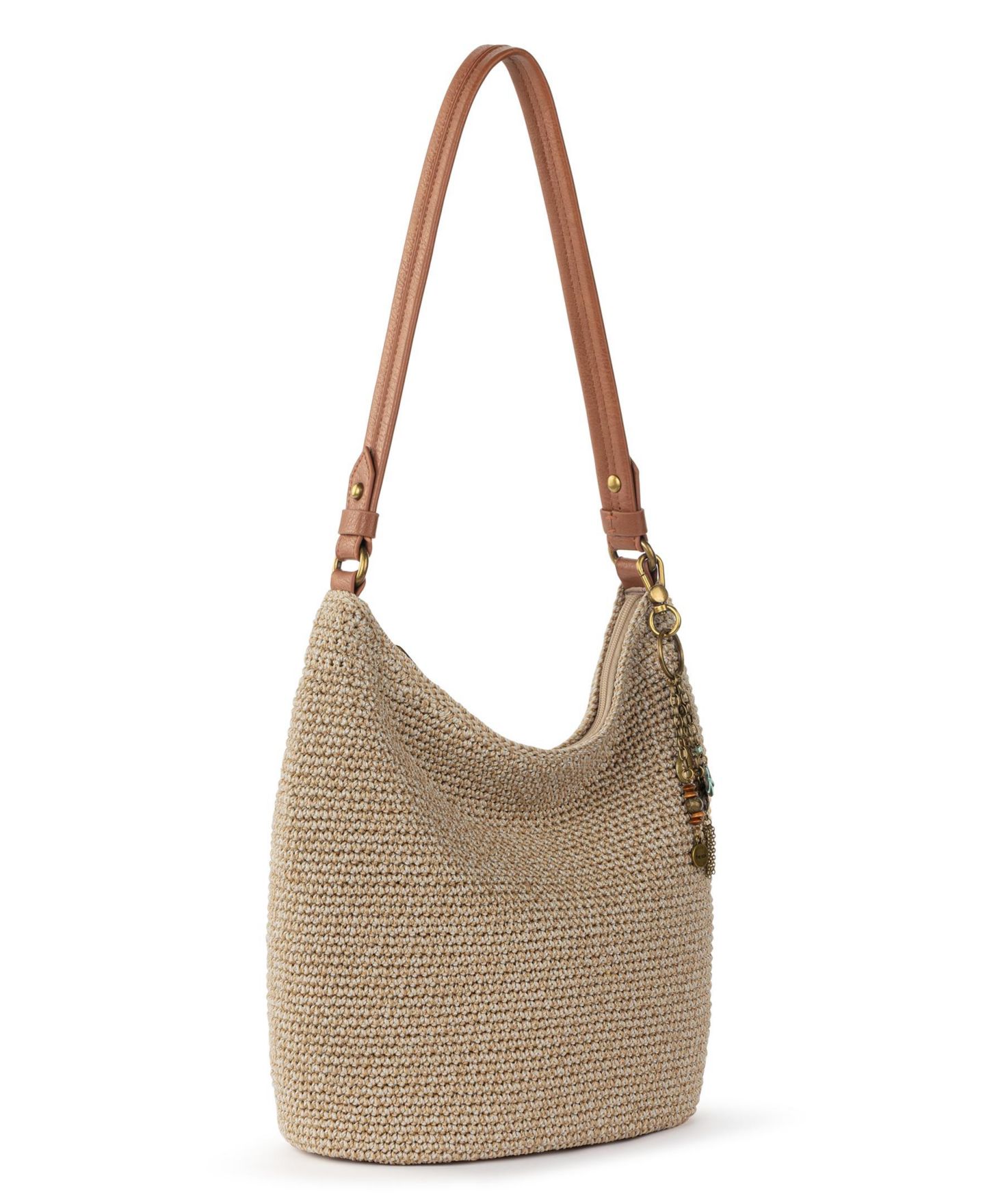 Женская сумка The Sak Sequoia Leather Large Hobo, цвет: Bamboo Static — фото 3