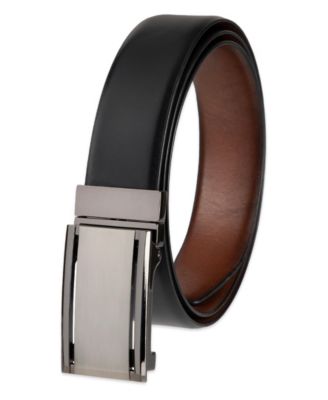 Men's 2-In-1 Reversible AlfaTech Custom Fit Pressure Locking Plaque Buckle Belt