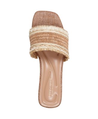 Women's Graciela Raffia Block Heel Sandals