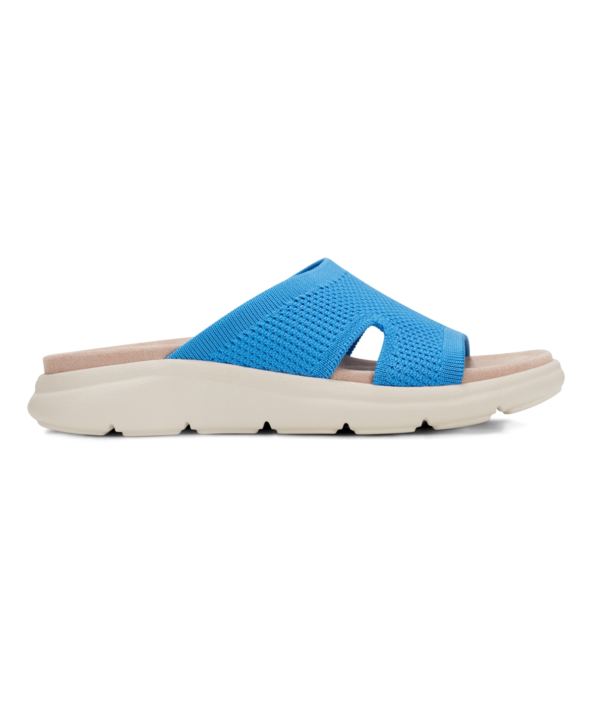 EASY SPIRIT WOMEN'S AMARI SPORTY FLAT SLIDE SANDALS 