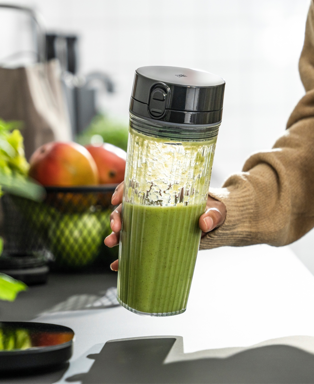 Zwilling Enfinigy 500-watt Personal Blender, Black In Black