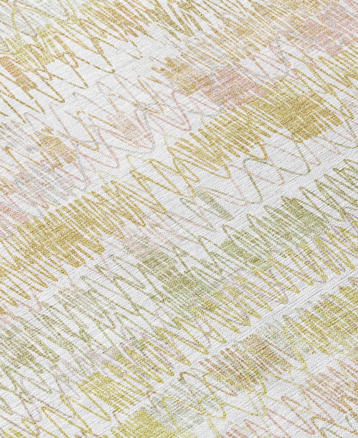 Addison Chantille Acn850 2'3"x7'6" Runner Area Rug In Gold