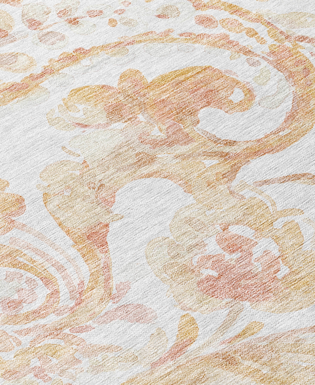 Addison Chantille Acn835 5'x7'6" Area Rug In Coral