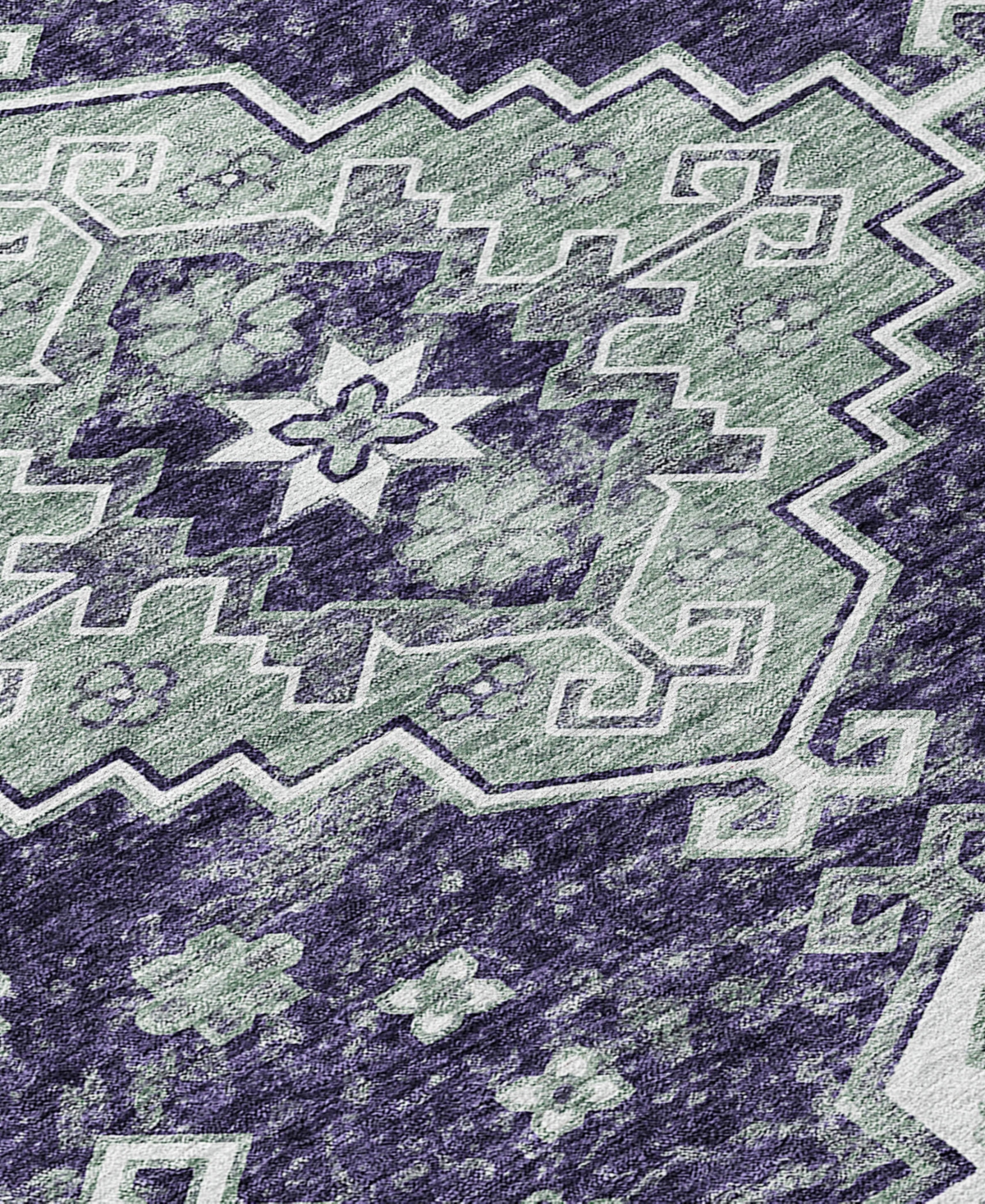Addison Chantille Acn846 8'x10' Area Rug In Purple