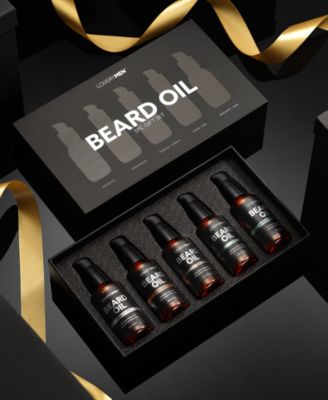 5-Pc. LoveryMen Beard Oil Beard Grooming Gift Set