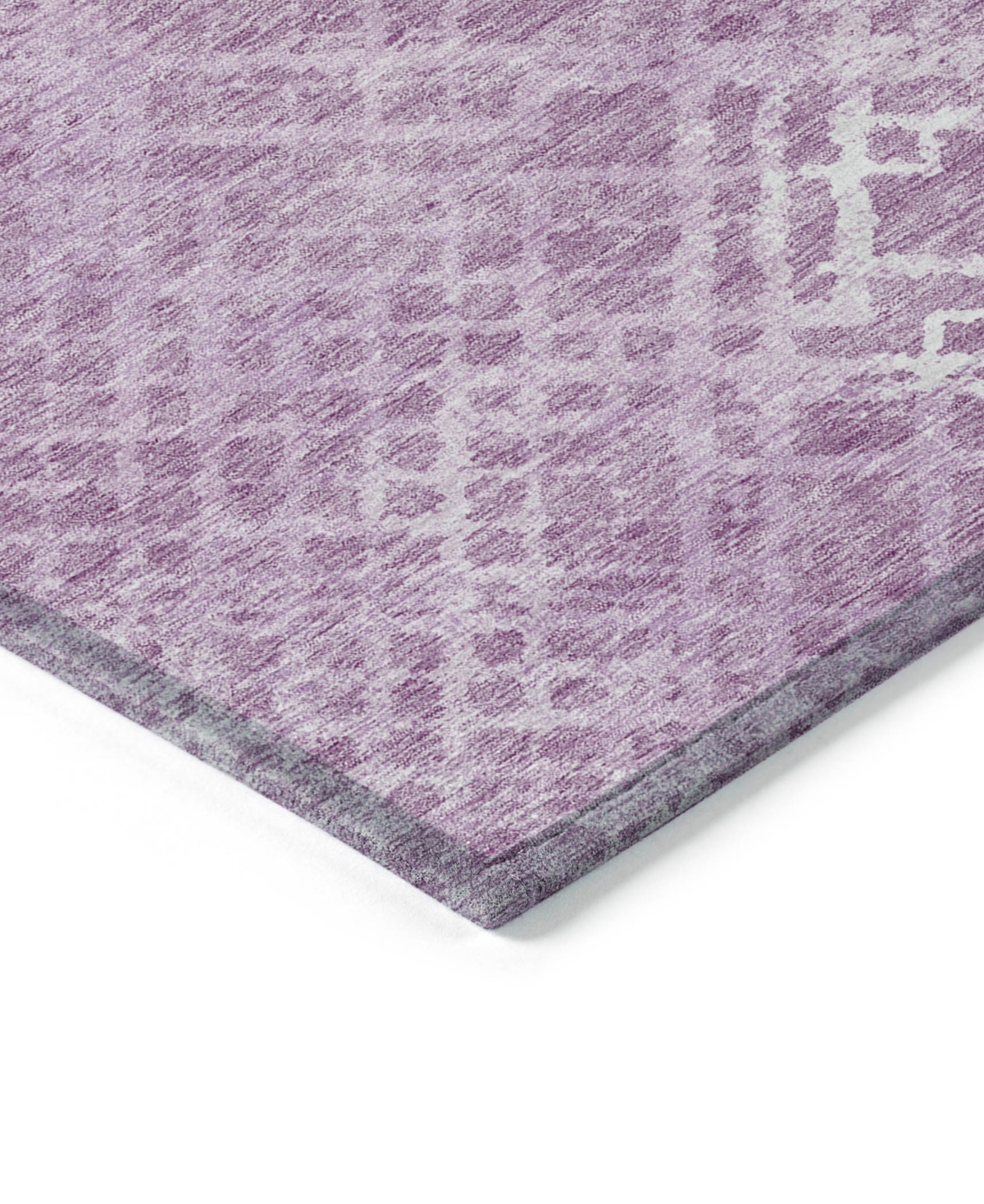 Addison Chantille Acn825 8'x10' Area Rug In Lavender