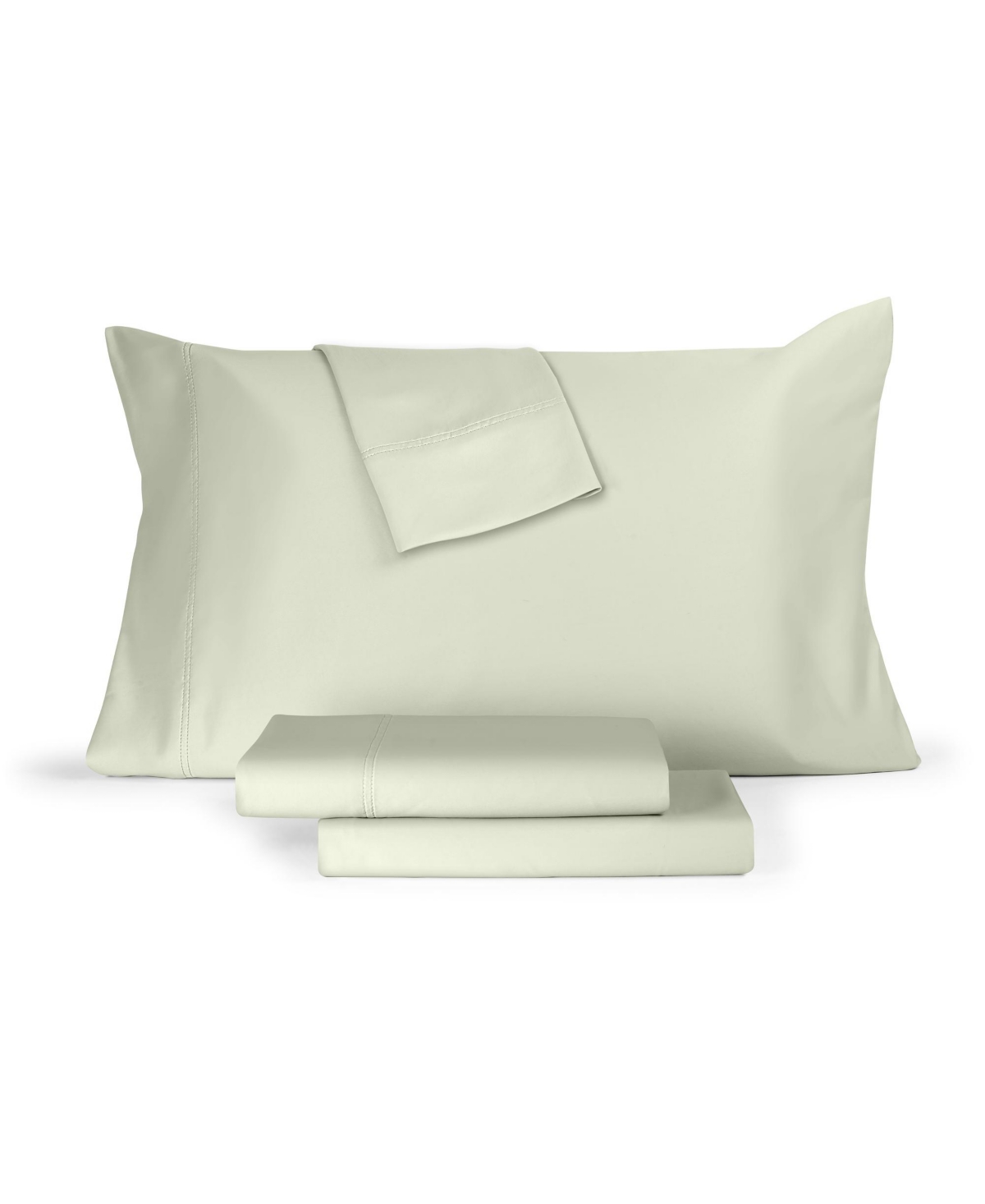 Aq Textiles Optimal Performance 900 Thread Count With Kooltex 4-pc. Sheet Set, King In Sage