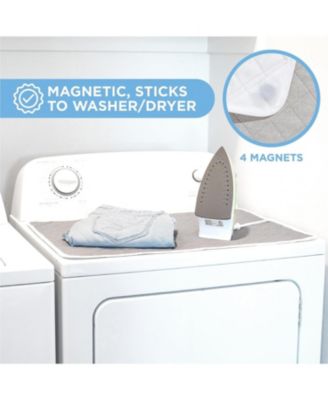 Ironing mat, Magnetic Laundry mat, 28.25&amp;#x201D; x 19&amp;#x201D; Quilted for Washer and Dryer Countertop