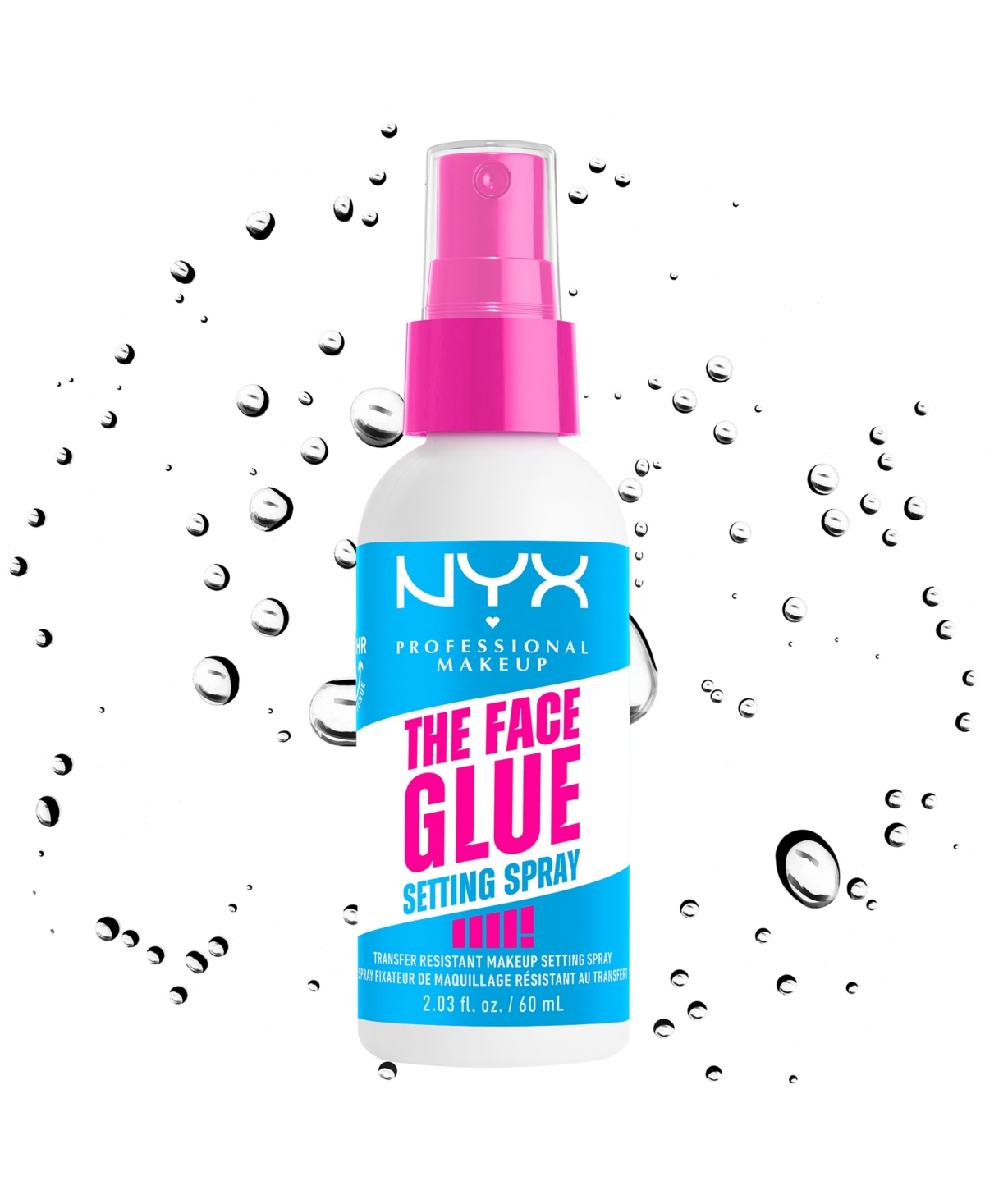 Nyx Professional Makeup The Face Glue Setting Spray In No Shade