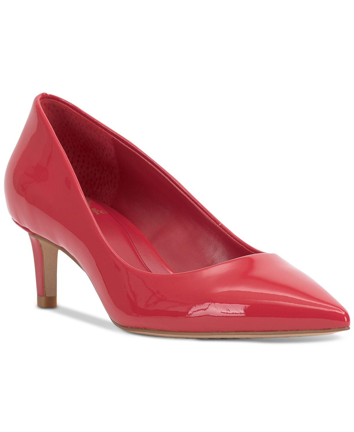 Vince Camuto Kehlia Pointed Toe Pump In Salsa Red Patent