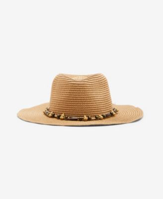 Steve Madden - Beaded Trim Western Hat