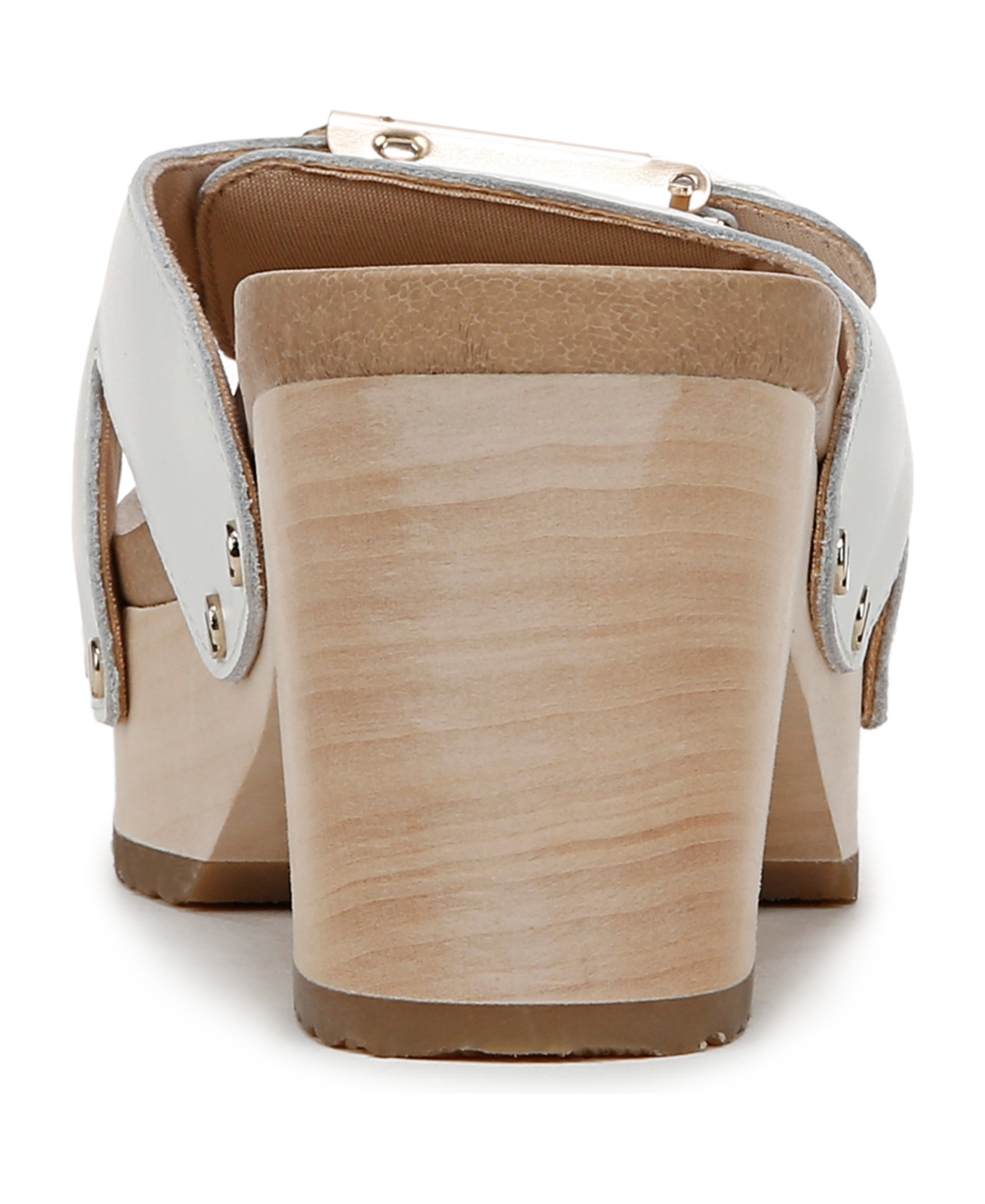 Shop Dr. Scholl's Women's Original Max Too Slide Sandals In White Leather