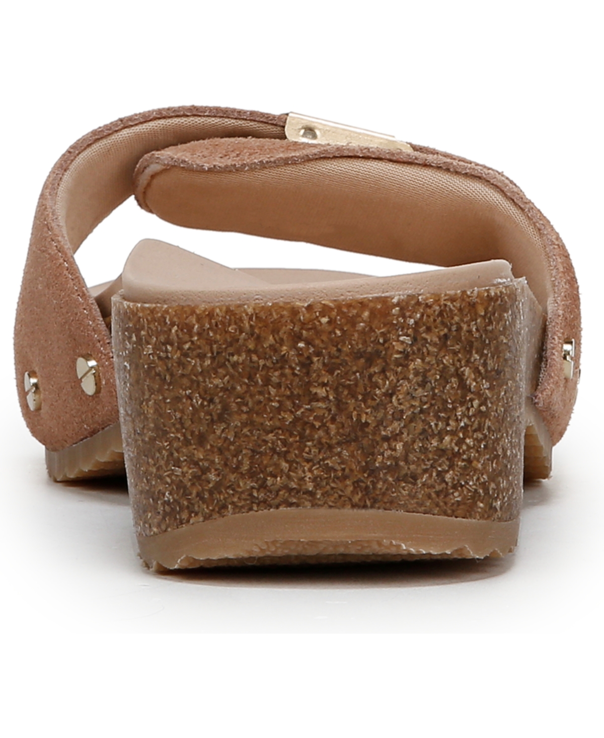 Shop Dr. Scholl's Women's Original Flex Slide Sandals In Honey Brown Suede