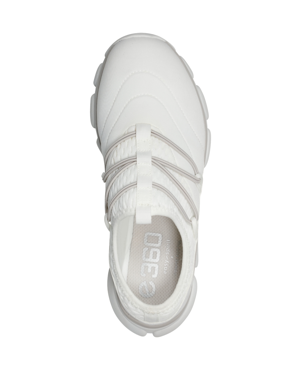 Shop Easy Spirit Women's X Denise Austin Nolan Lightweight Mule Sneakers In White