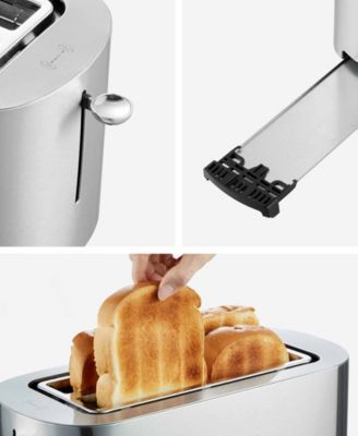 Long Slot 4 Slice Toaster, Extra Large Slots for Bagels