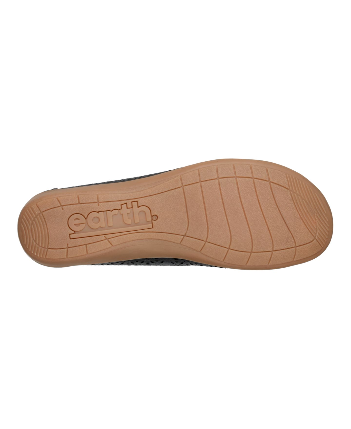 Женские балетки Earth Bria Round Toe Slip-On Flats, цвет: Чёрный кожаный — фото 5