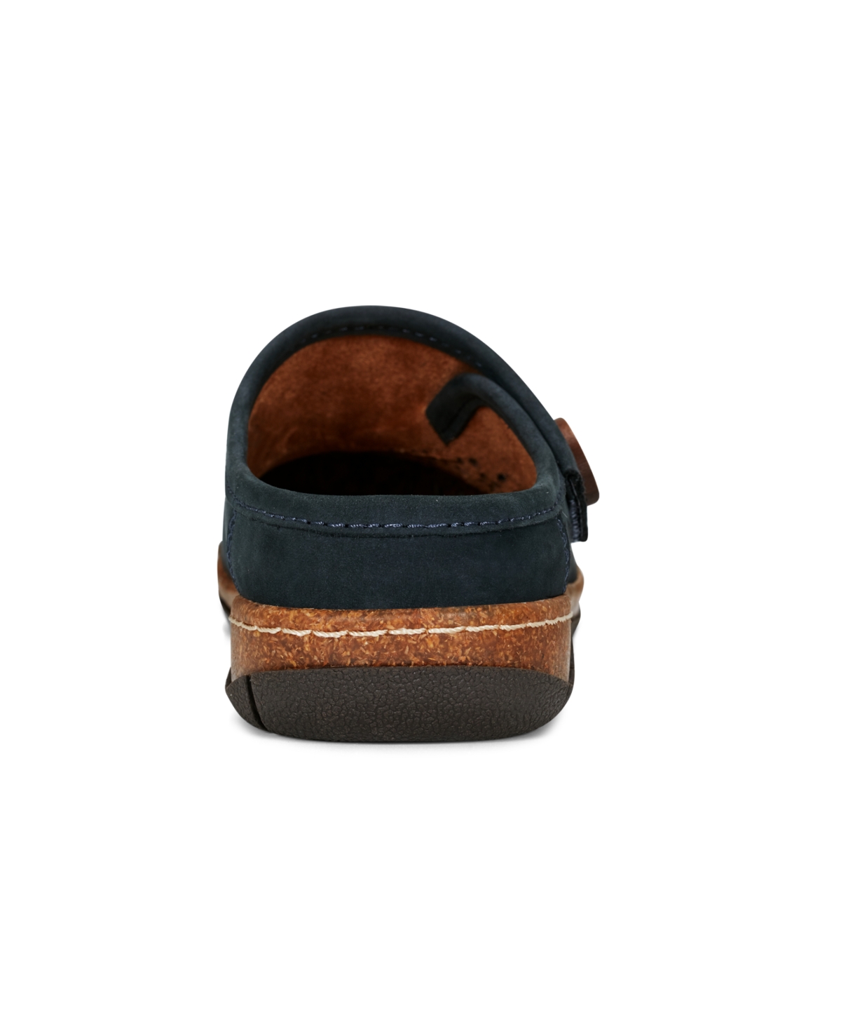 Shop Earth Women's Erinn Cutout Slip-on Clogs In Dark Blue Nubuck