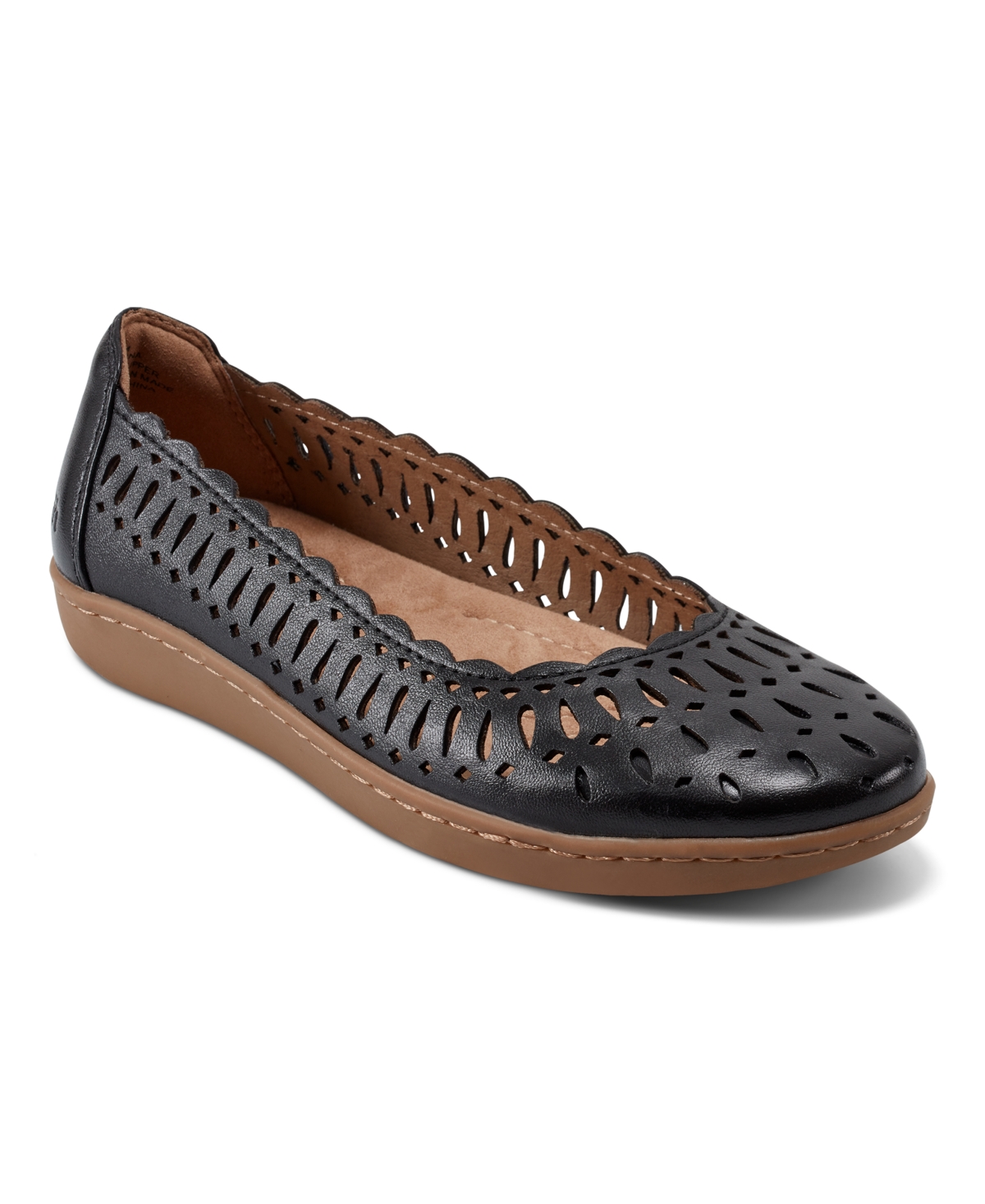 EARTH WOMEN'S LUNA CUTOUT BALLET FLATS 