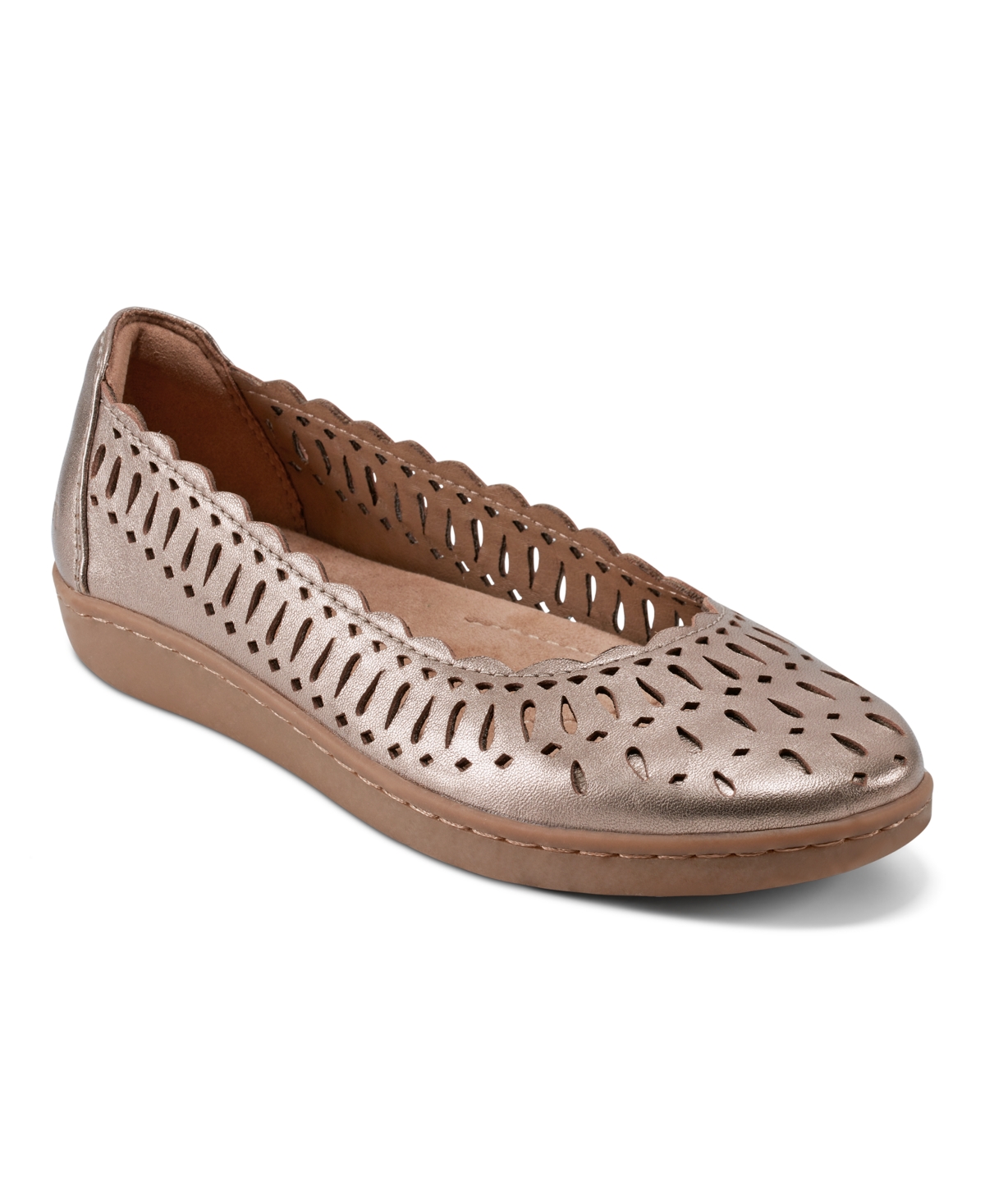 EARTH WOMEN'S LUNA CUTOUT BALLET FLATS 