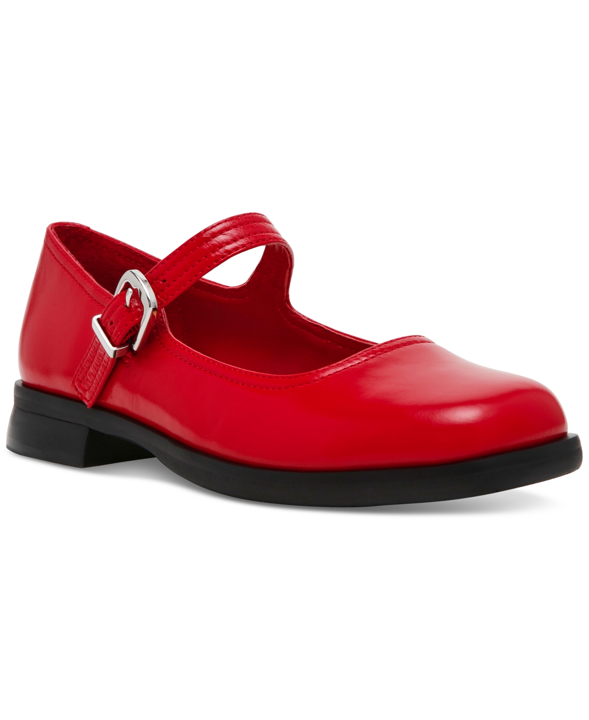 STEVE MADDEN WOMEN'S DELANCY MARY JANE LOAFER FLATS 