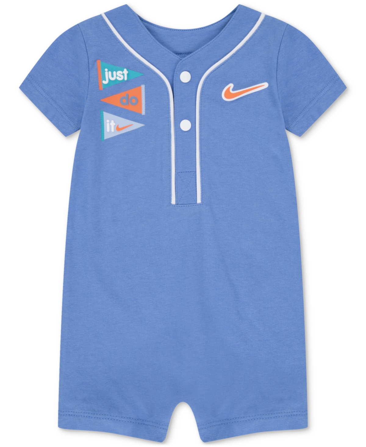 Nike Baby Short-Sleeve Jersey Coverall