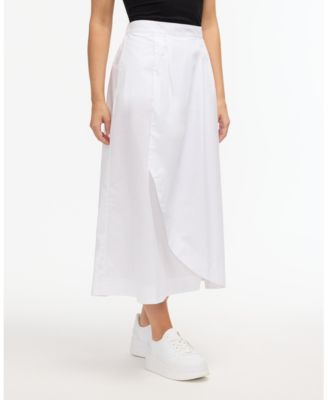 Women s Poplin Wrap Skirt