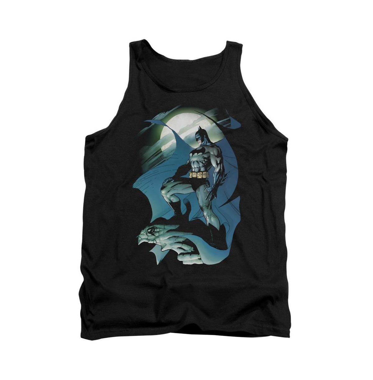 Men's Glow Of The Moon Adult Tank Top - Black