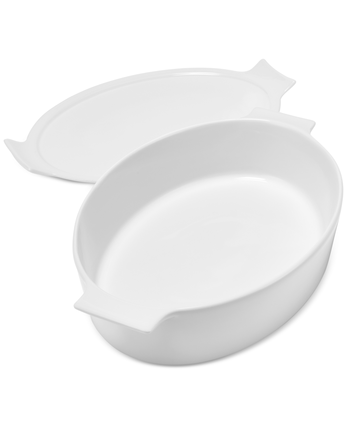 The Cellar James Oval Baker With Lid, Exclusively At Macy's In White