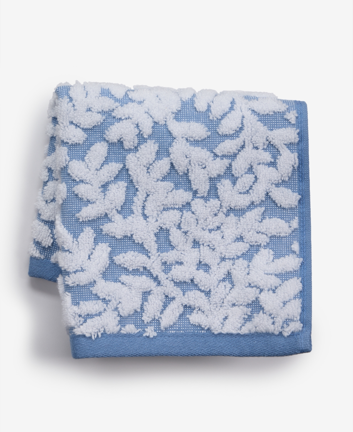 Charter Club Signature Boxwood Washcloth, 13" X 13", Exclusively At Macy's In Ocean