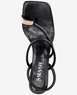 Women's Whitney Gold Toe Strappy Dress Sandals - Extended Sizes Available