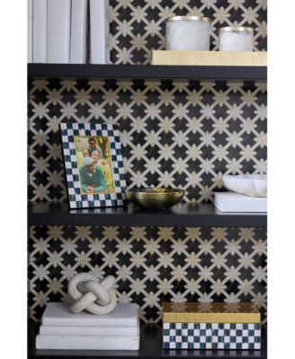 Courtly Check Lacquer Frame, 4" x 6"