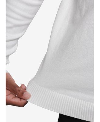 Men's Quarter Zip Mock Neck Sweater