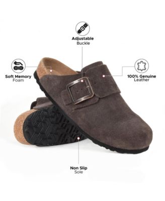 - Atlas Genuine Leather Clogs for Women with Arch Support