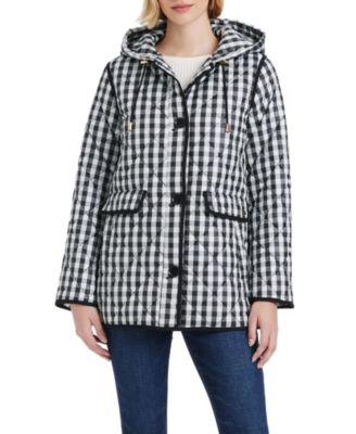 Women's Diamond Quilted A-line Jacket
