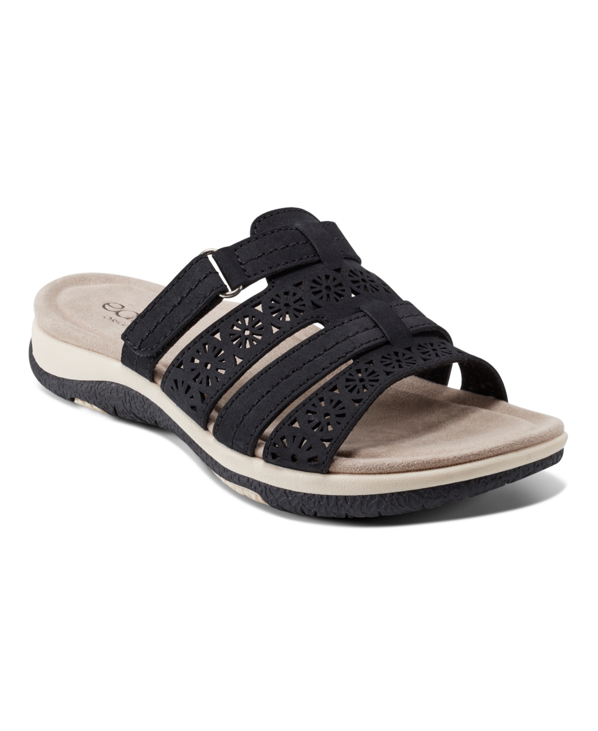 EARTH WOMEN'S SINCI FISHERMAN FLAT SLIP-ON SANDALS 