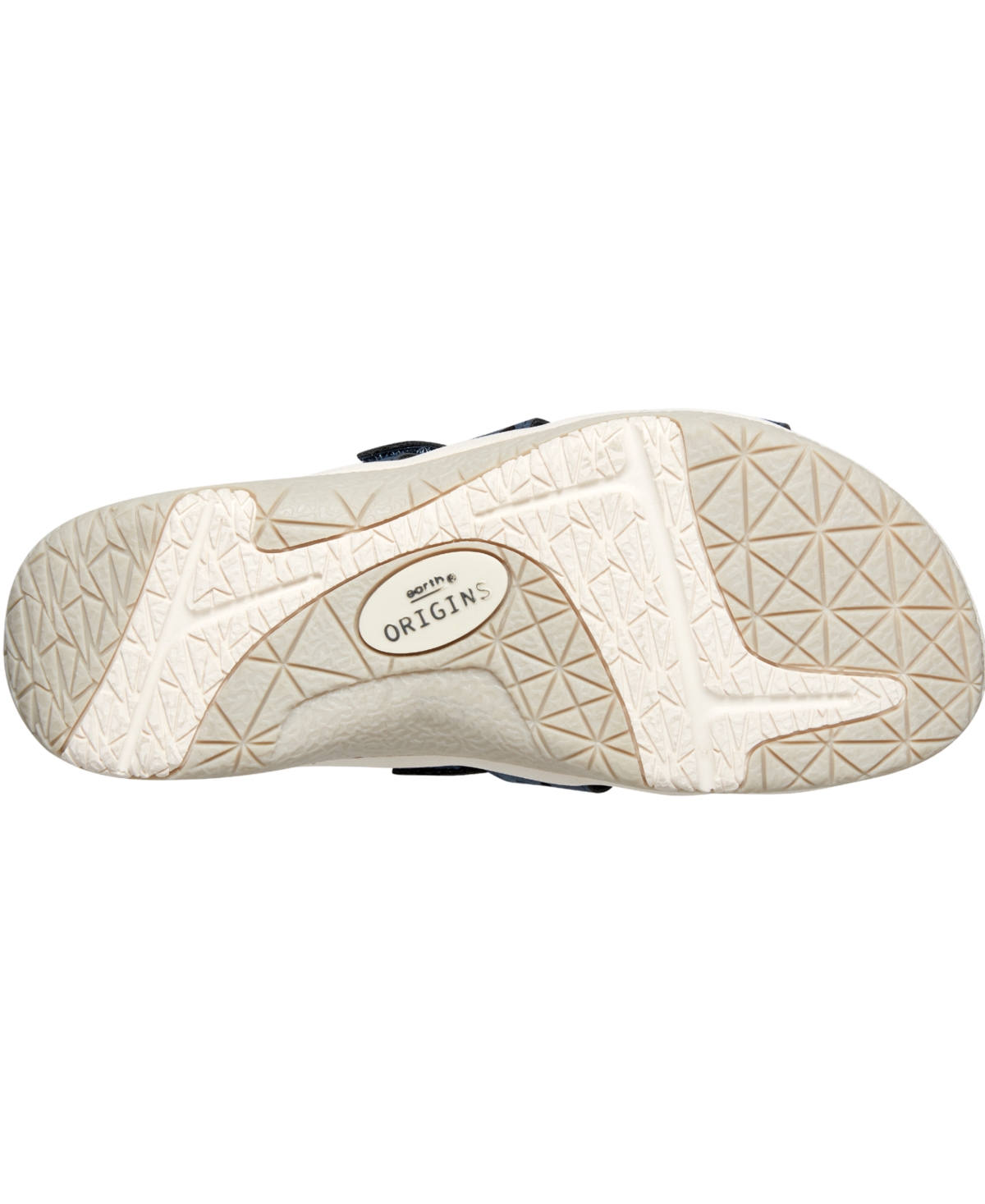 Shop Earth Women's Sinci Fisherman Flat Slip-on Sandals In Dark Blue