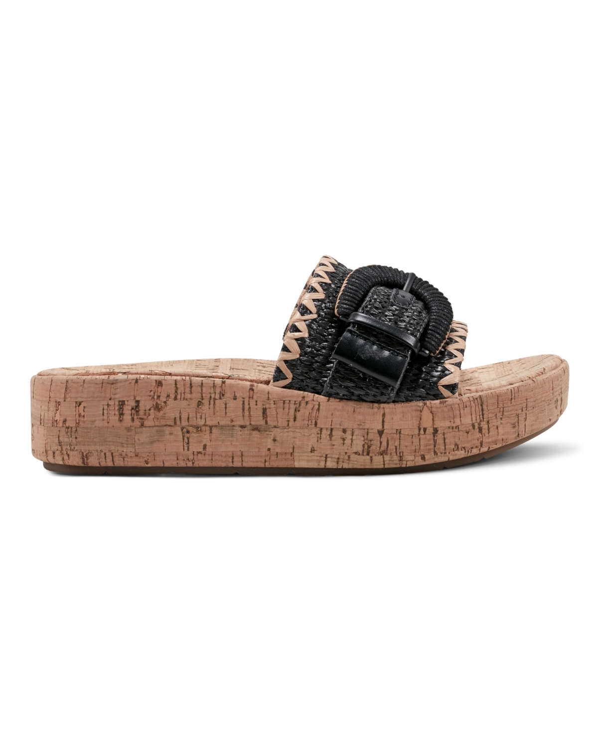 Shop Earth Women's Samsy Platform Slide Sandals In Black