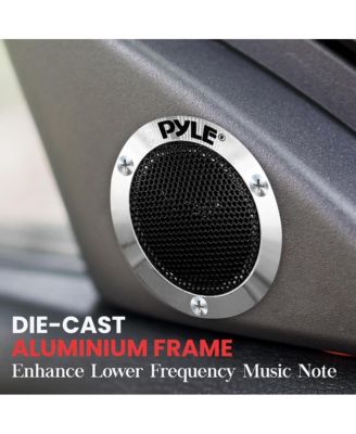 Titanium Dome Tweeter, 1.0'' Voice Coil, 80W Max, 4-Ohm, Aluminum Housing