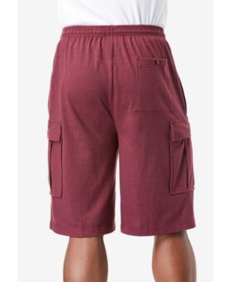 Big & Tall Lightweight Jersey Cargo Shorts