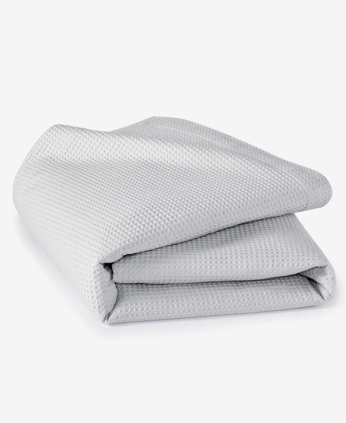 Arch Studio Waffle Cotton Blanket, Twin, Exclusively At Macy's In Grey
