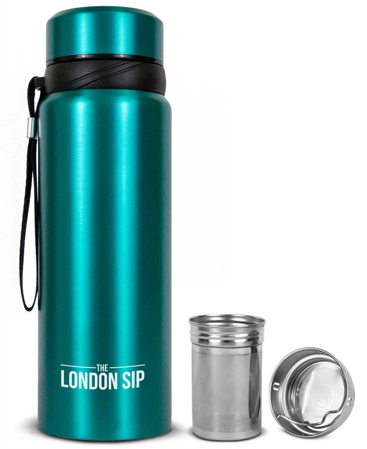 London Sip 16 Oz. Travel Tea Infuser In Blue