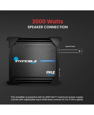 Mono-Block Mosfet Amplifier, 2000W Max, Invincible Series