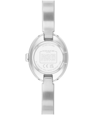 Women's Sammy Silver Tone Stainless Steel Bangle Bracelet Watch, 22.5mm