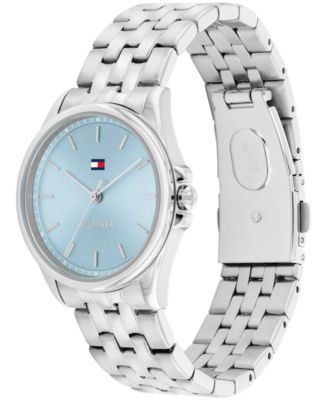 Women's Quartz Silver Tone Stainless Steel Bracelet Watch, 30mm