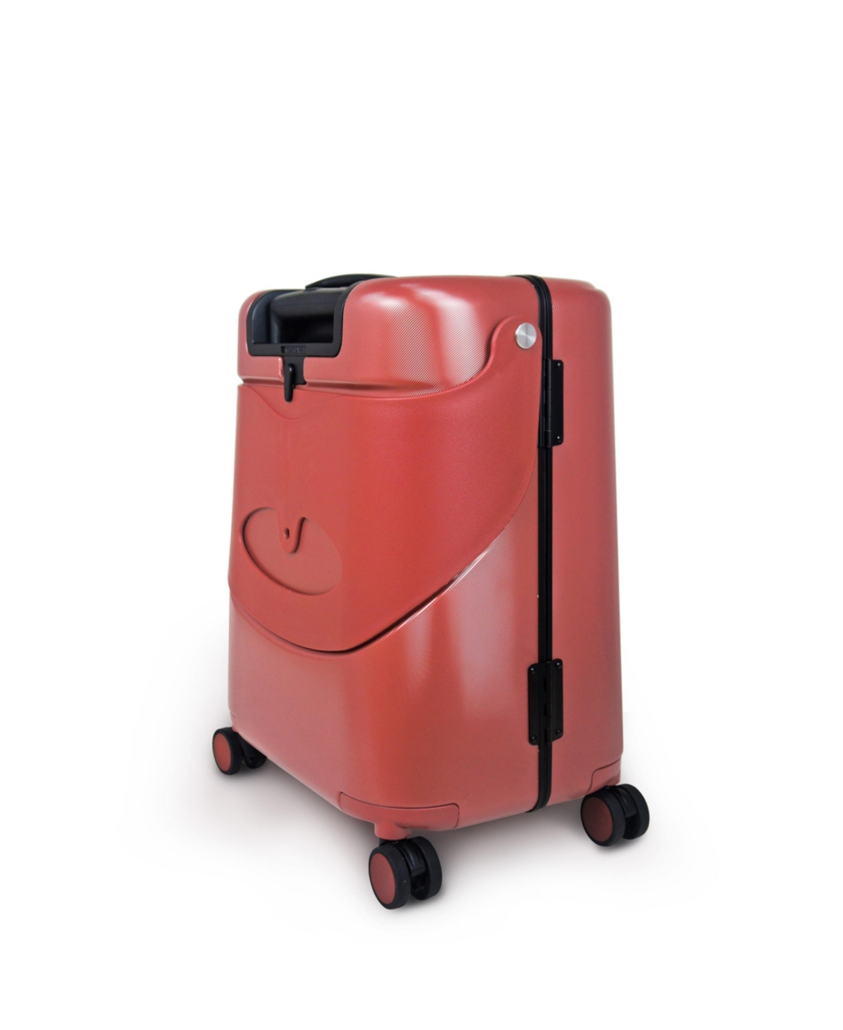 Miamily Infant Multi-functional Seatback Carry On Luggage In Maroon Red